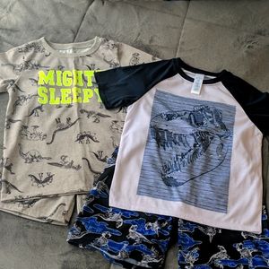 Carter's boys pajamas size 7 & 8